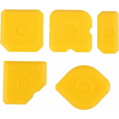 5-teiliges Schaber-Werkzeug-Set, Fugenset, Kelle, Fugenentferner, Silikon-Fugenglätter