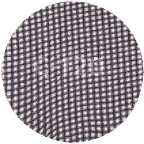 5 tejidos de rejilla adherentes ø 225 mm Wolfcraft Grano 220