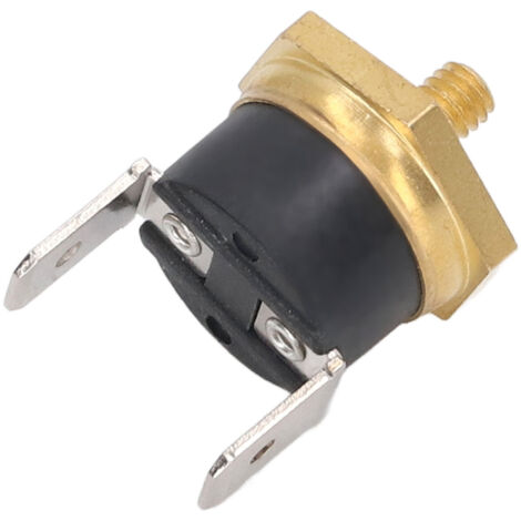 5 Thermostats Bimétalliques KSD301 60°C 250V, Contacts M4 Cuivre Normalement Fermés, Régulateurs de Température