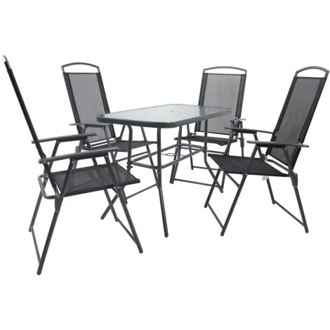 5-tlg Sitzgruppe Gartenmöbel Set 110