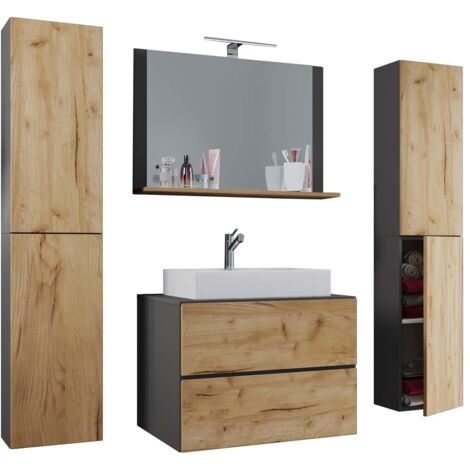 5-tlg. Waschplatz Waschtisch Lendas XL