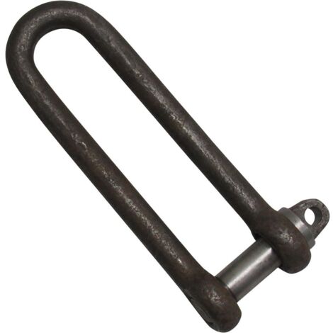 5 Ton Piling Shackle Self Colour - Long Body Dee D Tested Certified