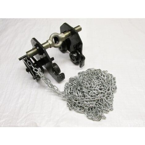 5 Ton X 6 Metre Screw Type Gear Trolley - Travel Girder Adjuster