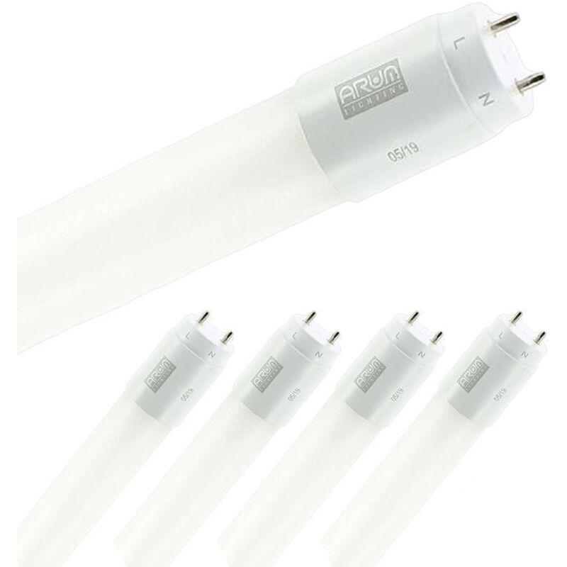 Arum Lighting - 5 Tubes Neon led 24W 150cm T8 2500 Lumens Professionnel Température de Couleur: Blanc neutre 4000K