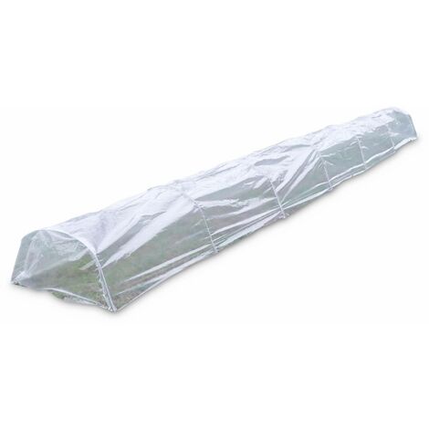 5 Tunnels de forçage 3m² en Polyéthylène - Menthe. pour cultiver fruits et légumes. serres rabattables en accordéon