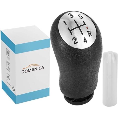 5 Vitesses Pommeau de Levier de Vitesse Compatible pour Renault Clio 3 Clio 4 Megane 2 Scenic 2 Laguna 2 Dacia Modus Kangoo