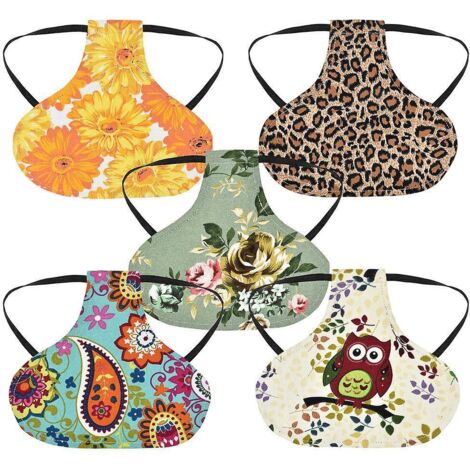 5 Vtements Pour Poule (5 Modles), Veste De Protection Des Plumes De Volaille, Protection Des Plumes Lamine  Double Couche, Veste Imprime Pour Poul