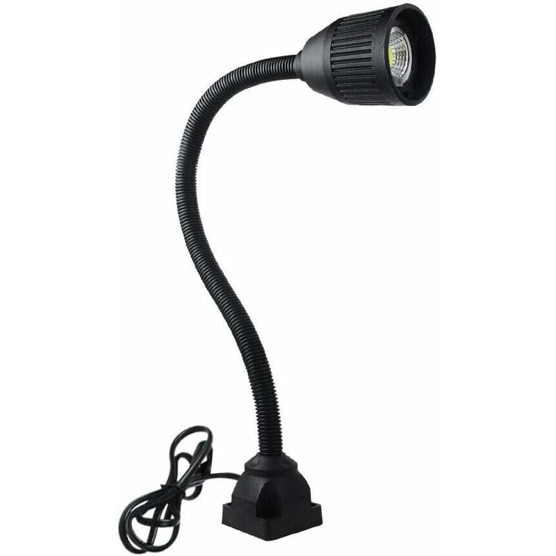 Senderpick - 5 w 500 mm Fixed Base ledcnc Lampe de travail Lumière Flexible
