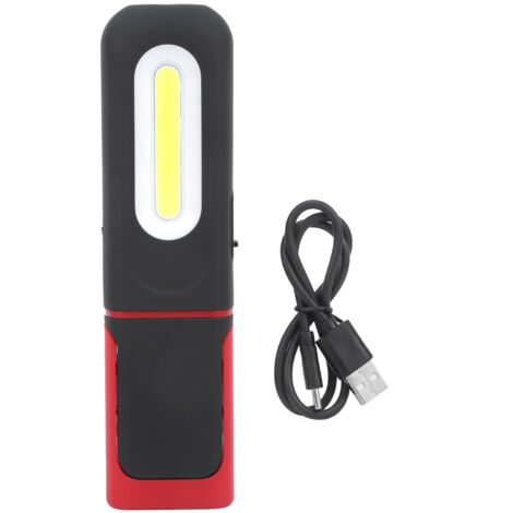 5-W-COB-Arbeitsleuchte, tragbar, mit Magnet, Notlichtfunktion, USB-Ladefunktion und einstellbarer Helligkeit