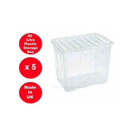16 Pcs Transparent Mini Storage Box, Plastic Storage Containers Jewelry Organizer  Box with Flip-up Lids for Card, Tiny Pearl, Jewerlry, 9.4 9.4 2.5cm HIASDFLS