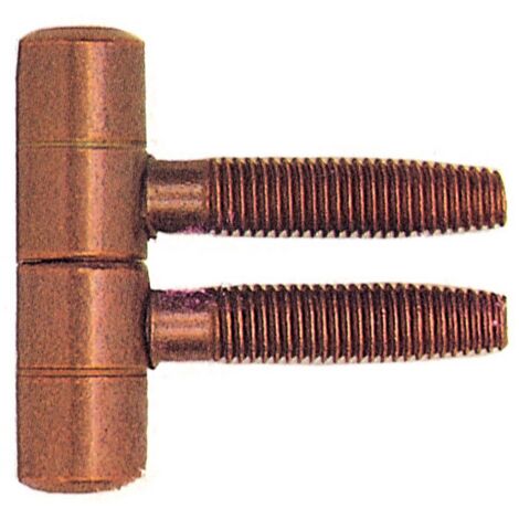 5 x BL CERNIERA ANUBA ACCIAIO BRONZATO D 13 MM 2 PZ