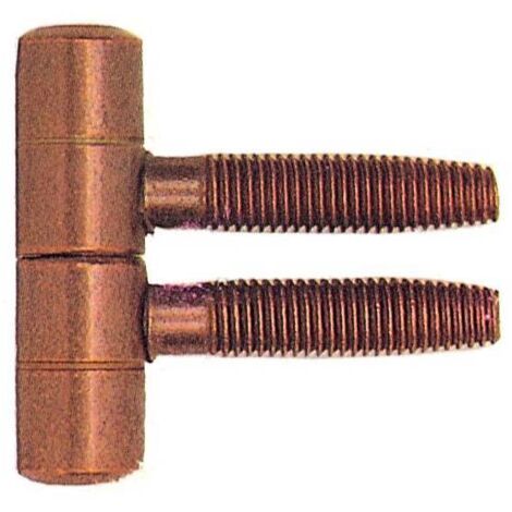 5 x BL CERNIERA ANUBA ACCIAIO BRONZATO D 13 MM 2 PZ