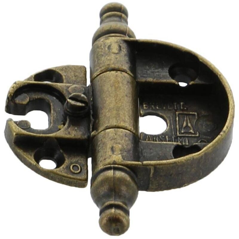5 x bl charnières x meubles art. a0056 bronz. (pc.2)