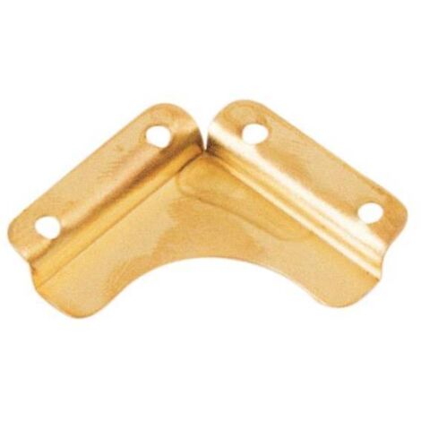 5 x BL FERMASPECCHI LISCIO OTTONATO 30X30 MM 4 PZ