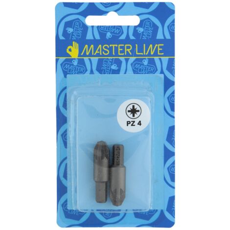 5 x BL INSERTO POZIDRIV PZ4 DA 38 MM   2 PZ