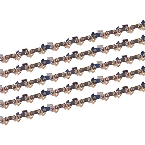 5 x chaîne de scie gardexxpour einhell gh-ec 2040