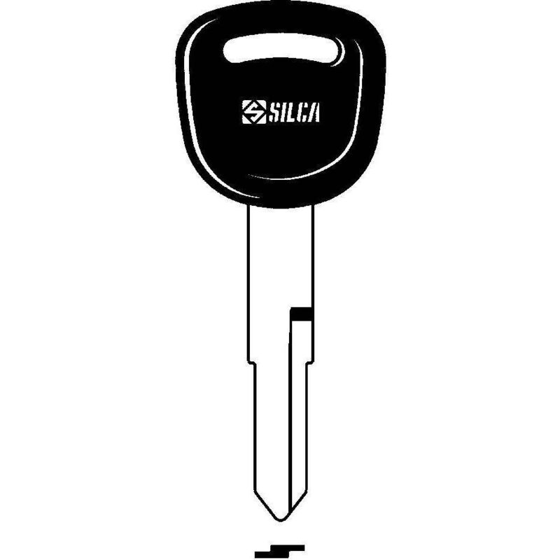 5 clés de voiture silca t.p. kym2p asc gr.10