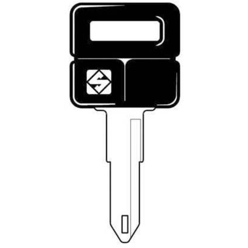 5 clés de silca de voiture t.p. ne72fp asc gr.10