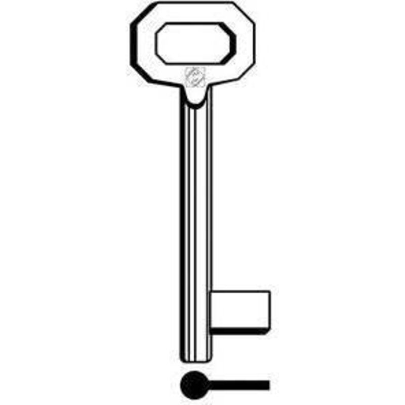 5 x clés silca brevet 5012 passepartout long