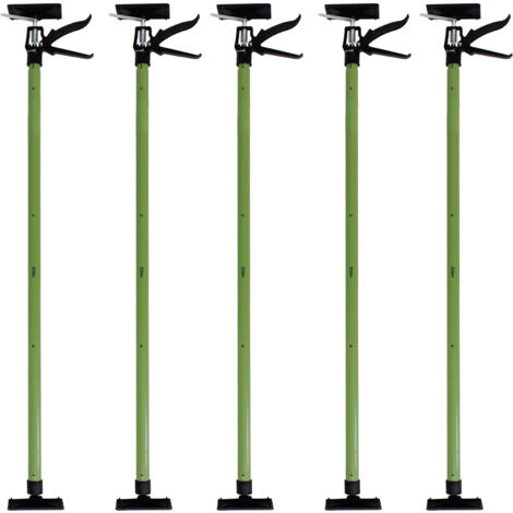 5 x Einhandstütze Montagestütze Deckenstütze Teleskopstütze bis 290cm