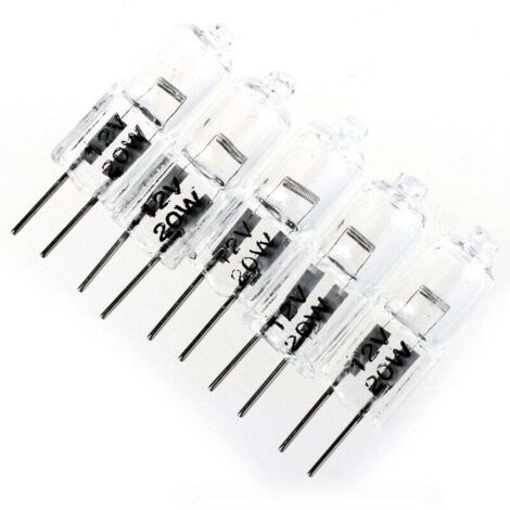 5 X G4 20W 12V Ampoule Halogene Ampoules de Lampe
