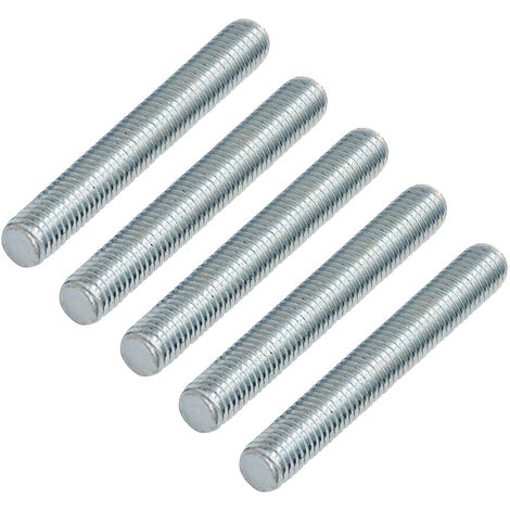 5 x Gewindestift M8 x 60 mm verzinkt