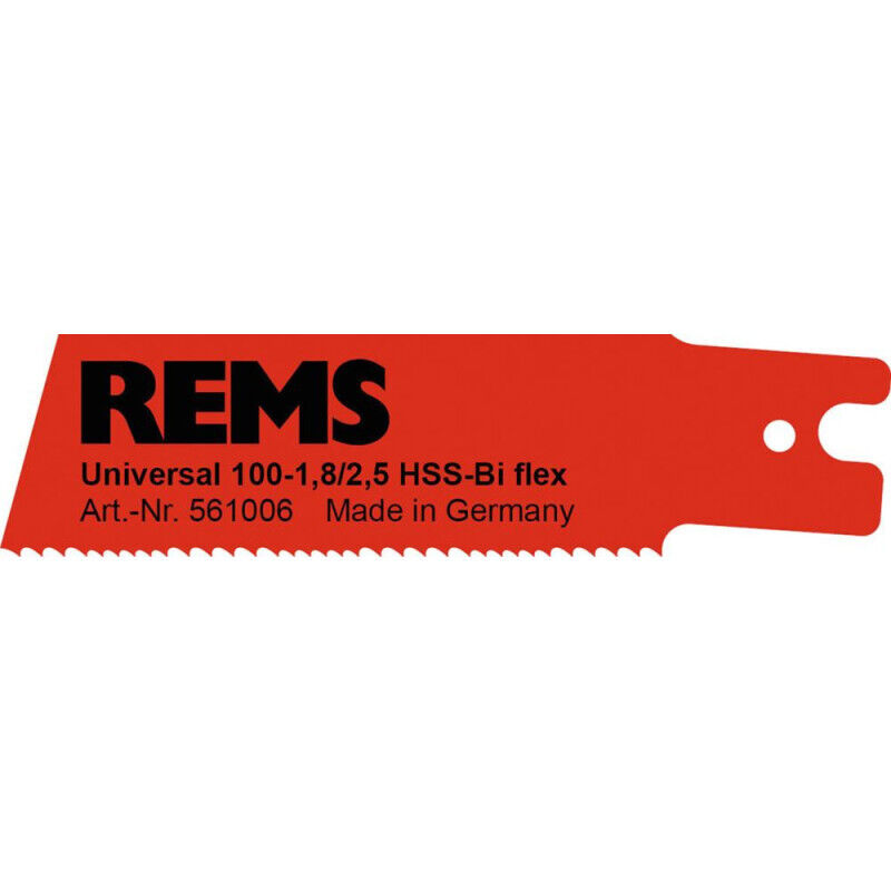 Rems - 5 x Lame de scie universelle 100 mm pour scie sabre (sauf puma ve)