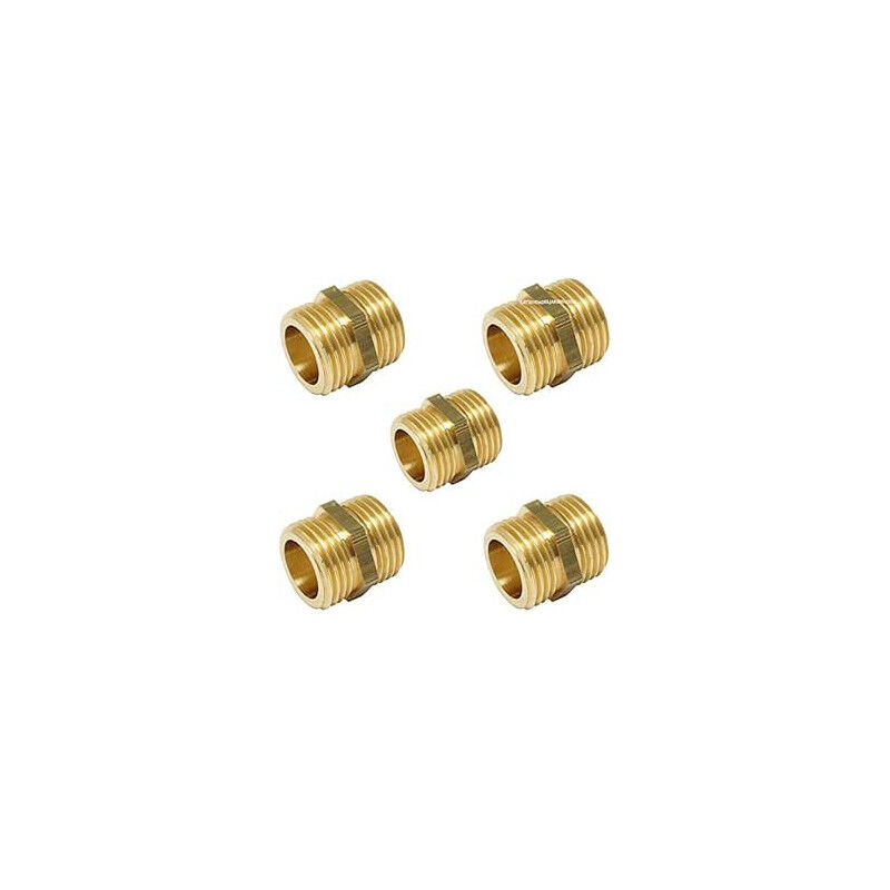 

5 x Machón latón 1/2' roscar