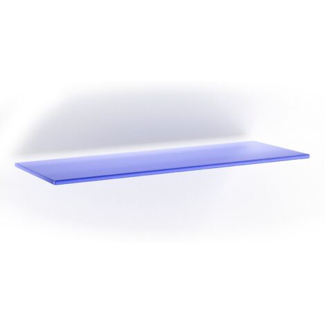 5 x MENSOLA VITRA 6 MM BLU 15X60 CM