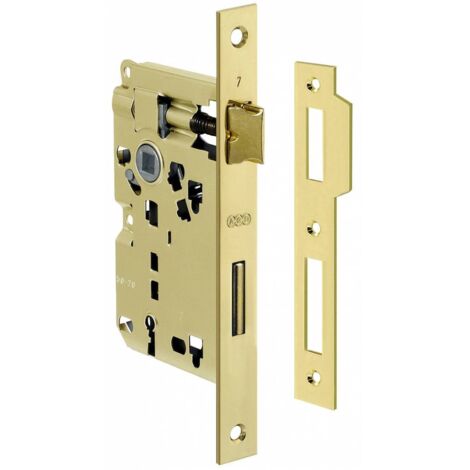 5 x PATENT SERRATURA OTTONATA AGB Q.8/70 40 MM
