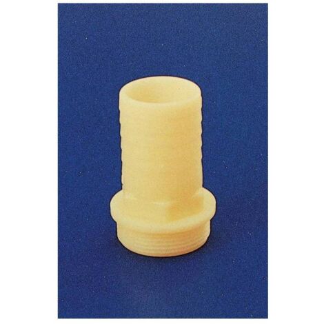 5 x PL RACCORDO NYLON PORTAGOMMA D 20 MM X 3/4