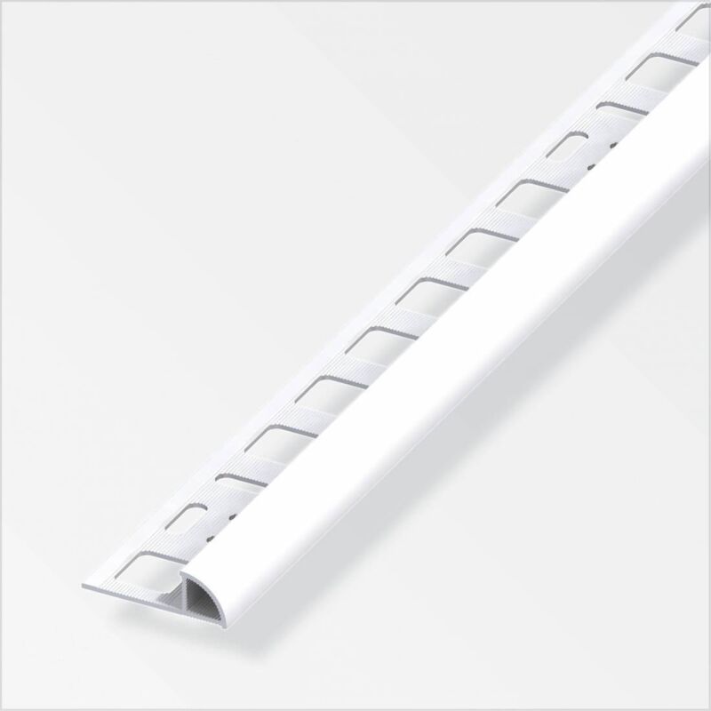 5 x jolly profile pvc 8x2,5 blanc