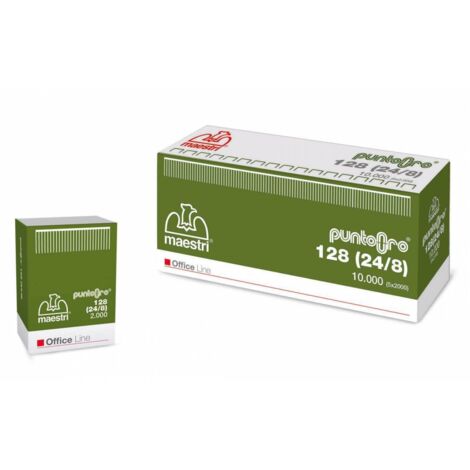 5 x PUNTI SPILLATRICE MAESTRI PRIMULA 128  2000 PZ