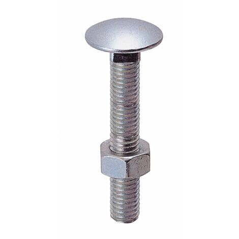 5 x SC BULLONE P/FERRO E LEGNO TTQS  6X 30MM ZN UNI5732 20 PZ