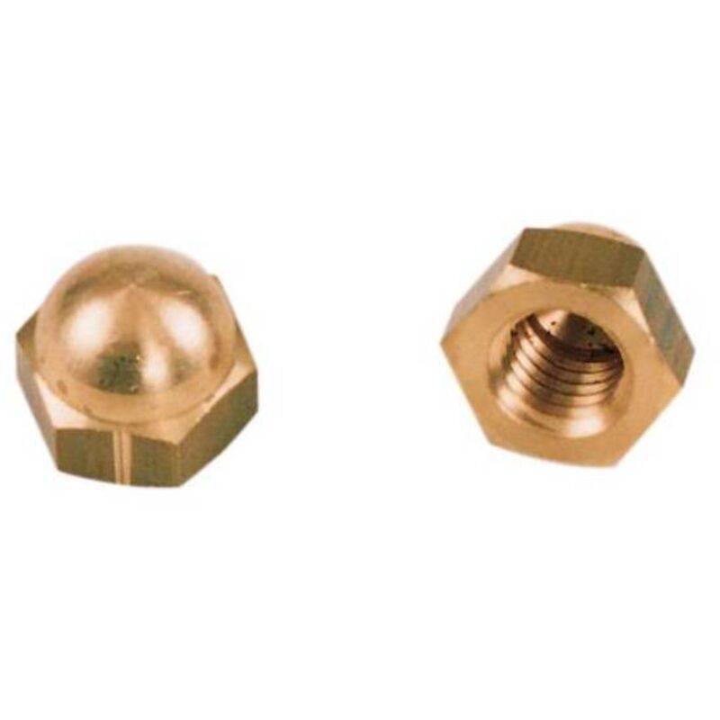 5 x sc écrous aveugles laiton 8ma (pcs.4)