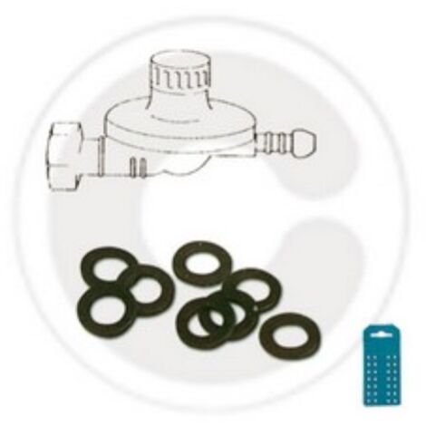 5 x SC GUARNIZIONI P/GAS IN GOMMA  20 PZ