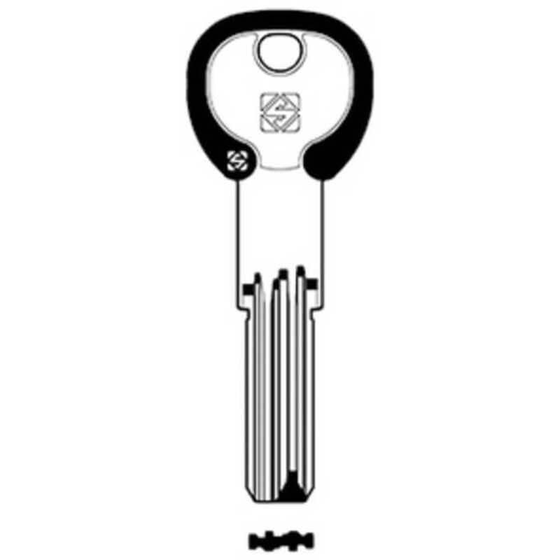 5 x SILCA CB97DZ LLAVE PUNZONADA SILKY LAT�N