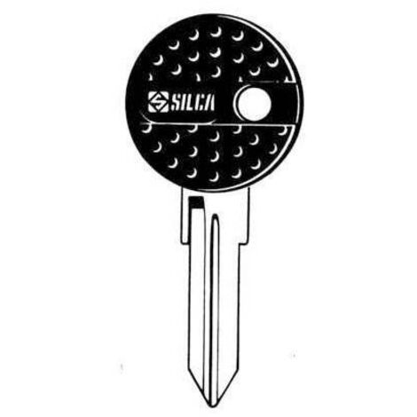 5 x SILCA GT10CP CHIAVE AUTO TESTA PLASTICA ACCIAIO