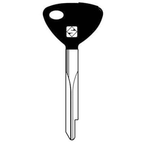 5 x SILCA XF2P CHIAVE CROCE TESTA PLASTICA