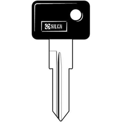 5 x SILCA ZD16RP CHIAVE AUTO TESTA PLASTICA ACCIAIO