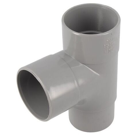 5 X Té PVC 87°30 MF - diamètre 50 mm - XTS50