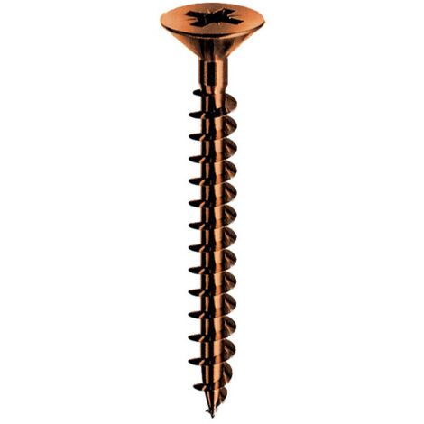 5 x VITE TRUCIOLARE TSP 4 X 40MM BRONZATA PANELVIT