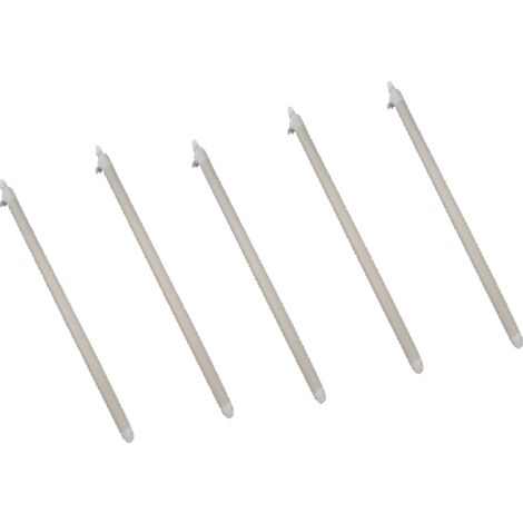 5 x Windbreak Tension Rods - Adjustable Straighten Stretch Bar