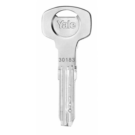 5 x YALE CHIAVE GREZZA P/CILINDRO Y2S E Y2SNEW