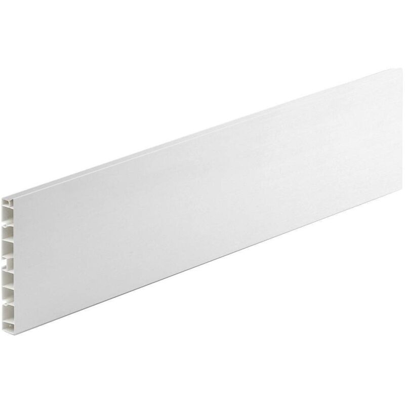 5 x pvc kitchen plinth h120 col. aluminium mt 3