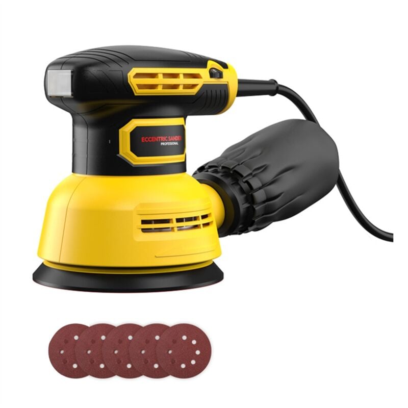 Image of 5-Zoll-Exzenterschleifer für die Holzbearbeitung, EU-Stecker