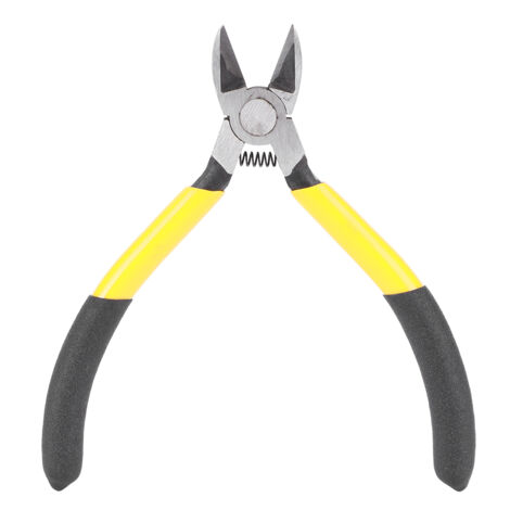 5-Zoll-Seitenschneider, Seitenschneider aus hochkohlenstoffhaltigem Stahl, kleine Seitenschneider, zum Schneiden von Kunststoff, Weicheisendraht und flexiblem Kupferdraht.