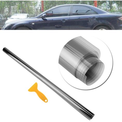 50  100cm Film de protection solaire anti-usure pour fenêtre de voiture Film d'isolation thermique (50%)