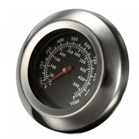 50-500 Grad Celsius Stahl-Grillthermometer, Barbecue-Grillthermometer, Ofenthermometer