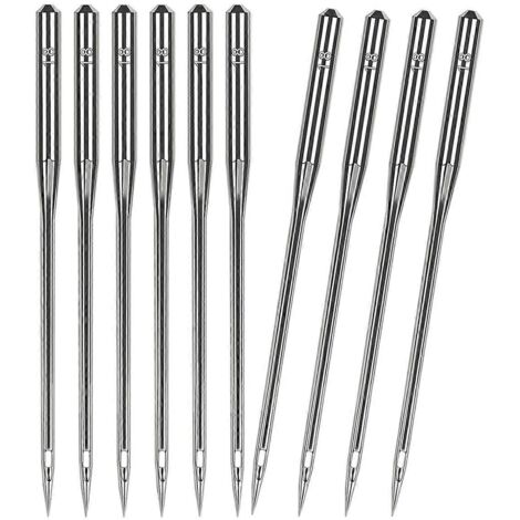 50 aiguilles universelles pour machines à coudre robustes, taille 110/18
